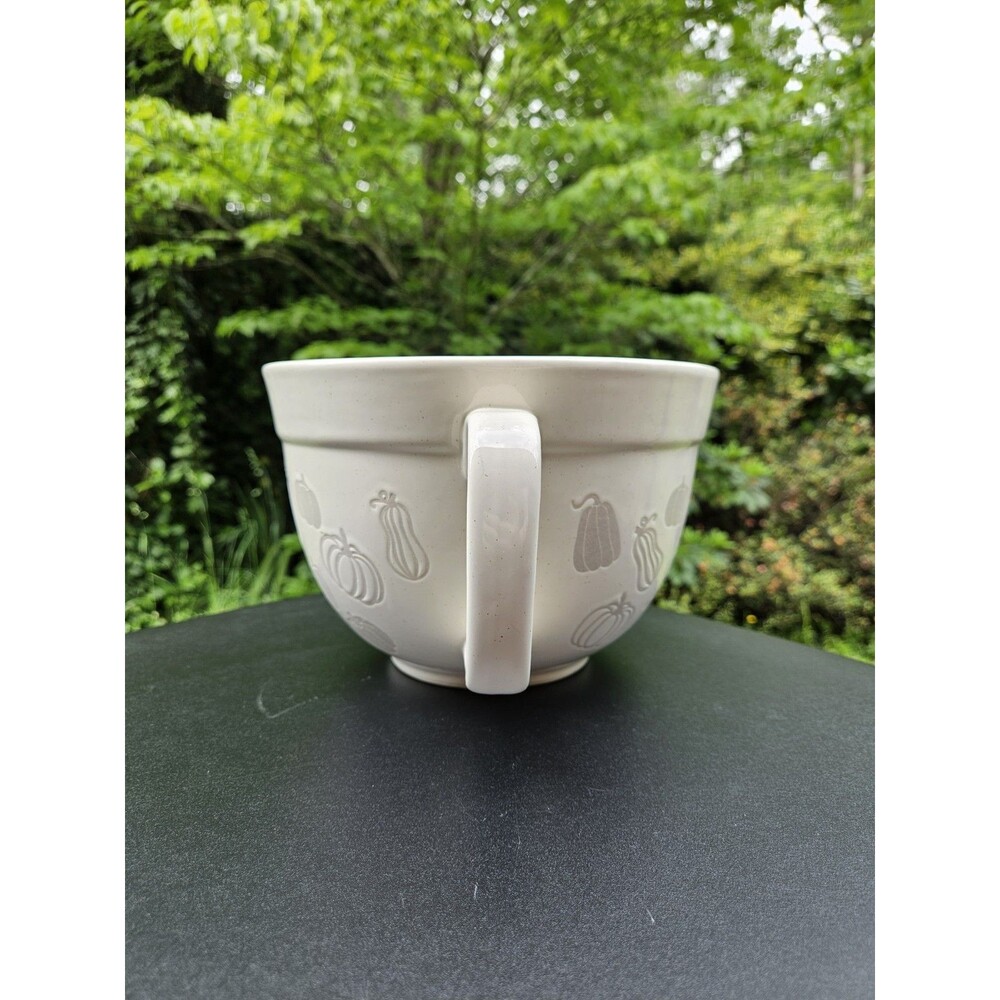 Bake Shop by MasterClass 3 Qt Mixing Batter Bowl Handle Pumpkins & Gourds Autumn - Picture 4 of 10